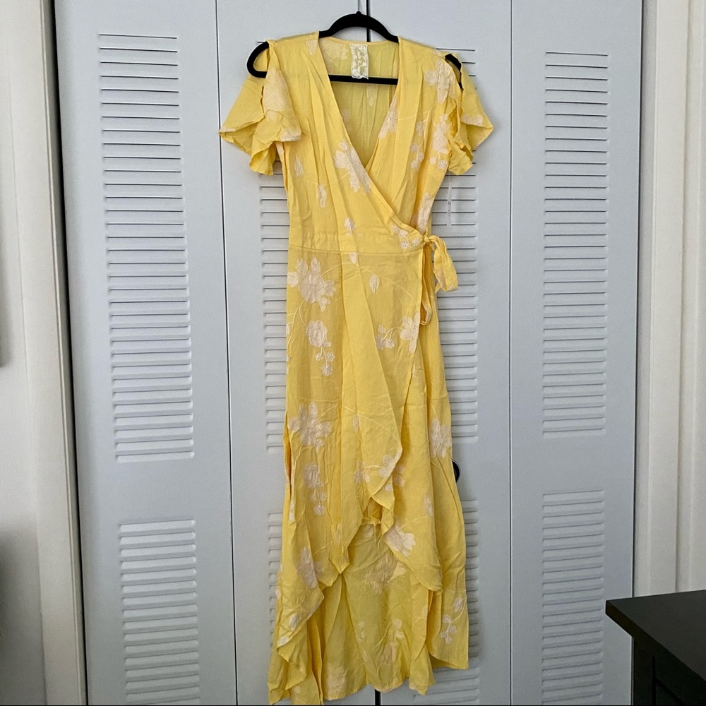 Sadie & Sage Yellow High-Low Dress
